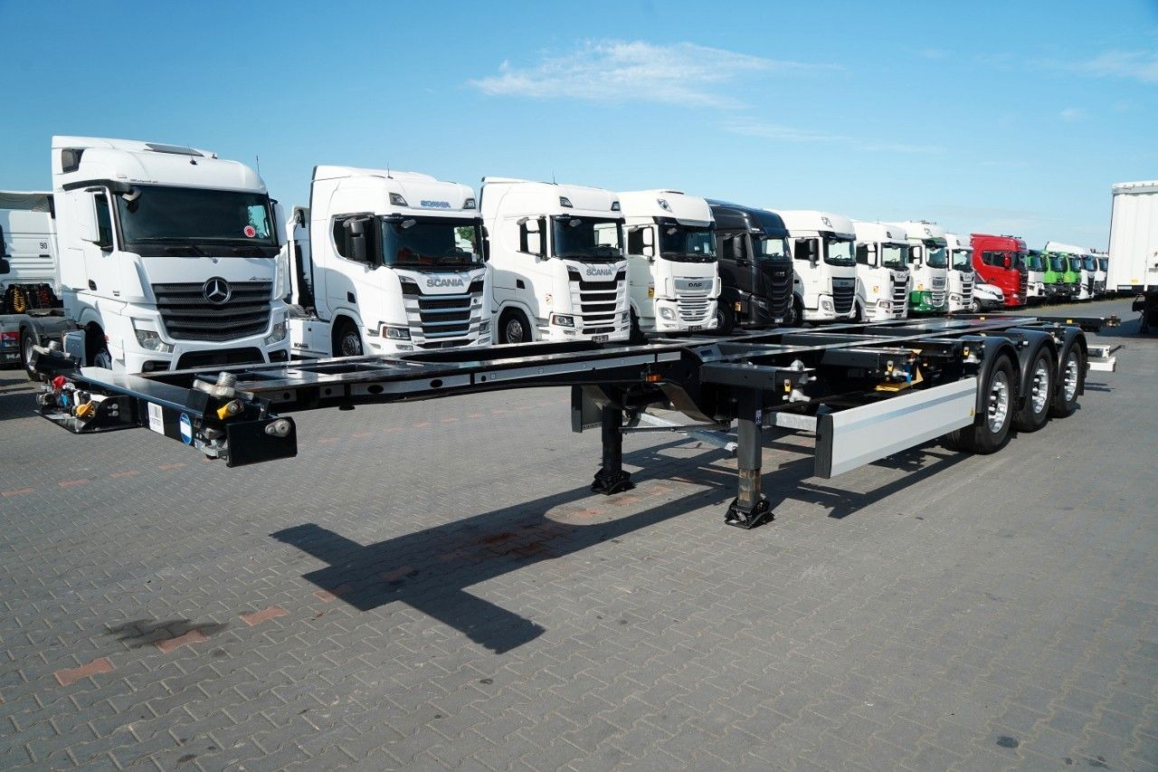 Krone / NACZEPA PODKONTENEROWA / MAŁO UŻYWANA / UNIWER - Containertransporter/ Wissellaadbak oplegger: afbeelding 3 Krone / NACZEPA PODKONTENEROWA / MAŁO UŻYWANA / UNIWER - Containertransporter/ Wissellaadbak oplegger: afbeelding 3