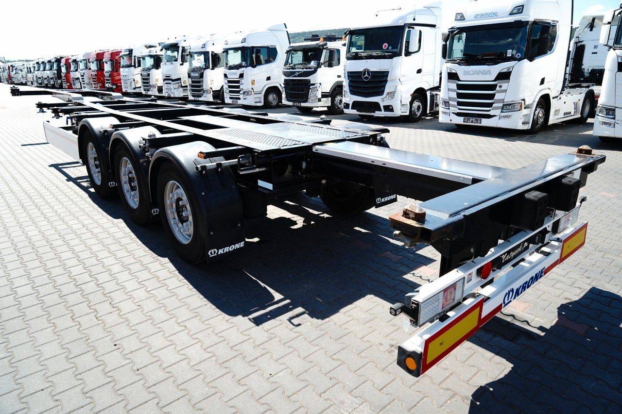 Krone / NACZEPA PODKONTENEROWA / MAŁO UŻYWANA / UNIWER - Containertransporter/ Wissellaadbak oplegger: afbeelding 4 Krone / NACZEPA PODKONTENEROWA / MAŁO UŻYWANA / UNIWER - Containertransporter/ Wissellaadbak oplegger: afbeelding 4