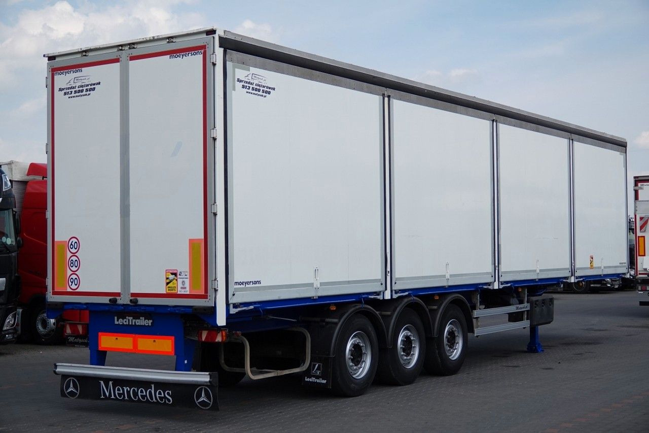 LeciTrailer KONTENER / KOFFER / OTWIERANE BOKI / MOCNA PODŁO - Koelwagen oplegger: afbeelding 2 LeciTrailer KONTENER / KOFFER / OTWIERANE BOKI / MOCNA PODŁO - Koelwagen oplegger: afbeelding 2