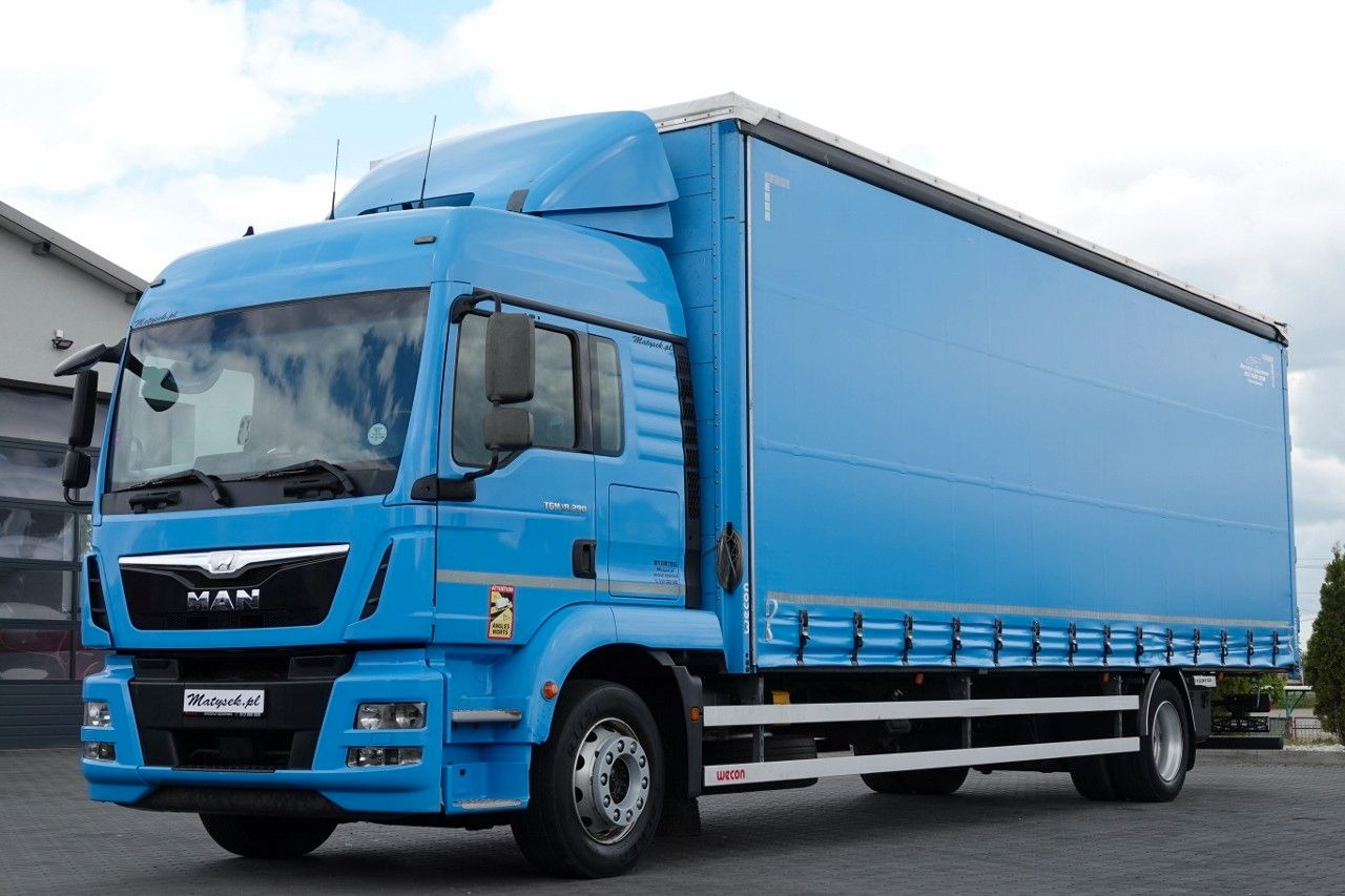 MAN TGM 18.290 / 6x2 / FIRANKA - 8,9 m / SOLÓWKA / - Schuifzeilen vrachtwagen: afbeelding 1 MAN TGM 18.290 / 6x2 / FIRANKA - 8,9 m / SOLÓWKA / - Schuifzeilen vrachtwagen: afbeelding 1