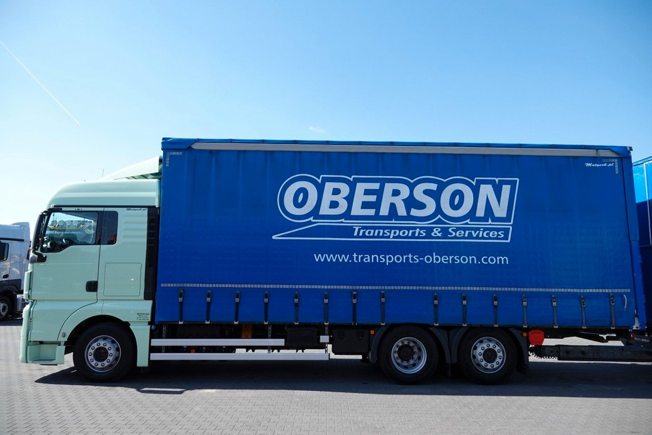 MAN TGX 26.460 / ZESTAW TANDEM PRZEJAZDOWY / 120 M3 - Schuifzeilen vrachtwagen: afbeelding 5 MAN TGX 26.460 / ZESTAW TANDEM PRZEJAZDOWY / 120 M3 - Schuifzeilen vrachtwagen: afbeelding 5