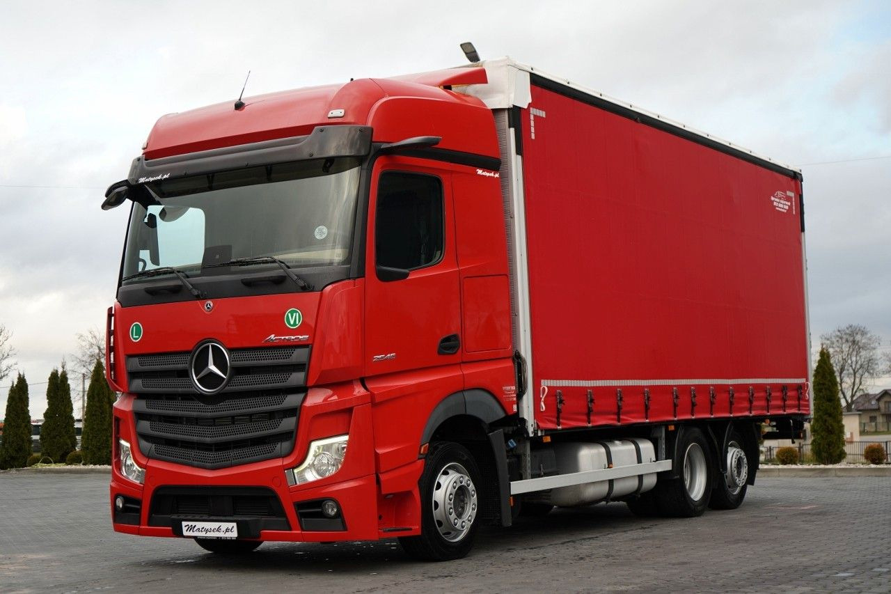 Mercedes-Benz ACTROS / 2545 / SOLÓWKA / 6x2 / I-PARK COOL / - Schuifzeilen vrachtwagen: afbeelding 1 Mercedes-Benz ACTROS / 2545 / SOLÓWKA / 6x2 / I-PARK COOL / - Schuifzeilen vrachtwagen: afbeelding 1