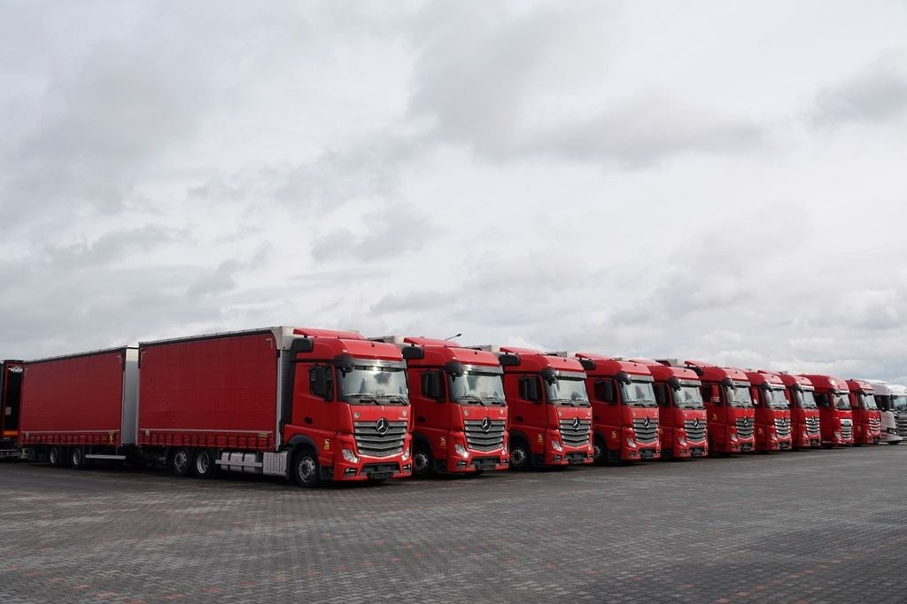 Mercedes-Benz ACTROS 2548/JUMBO TRUCK 120 M3/VEHICULAR/I-COOL - Schuifzeilen vrachtwagen: afbeelding 1 Mercedes-Benz ACTROS 2548/JUMBO TRUCK 120 M3/VEHICULAR/I-COOL - Schuifzeilen vrachtwagen: afbeelding 1