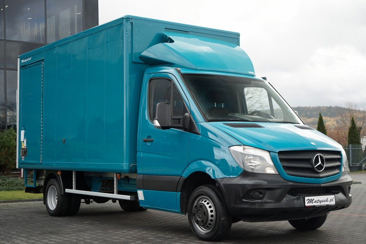 Mercedes-Benz SPRINTER / KONTENER 4,3 M / WINDA PALFINGER - Huifzeil bedrijfswagen: afbeelding 1 Mercedes-Benz SPRINTER / KONTENER 4,3 M / WINDA PALFINGER - Huifzeil bedrijfswagen: afbeelding 1