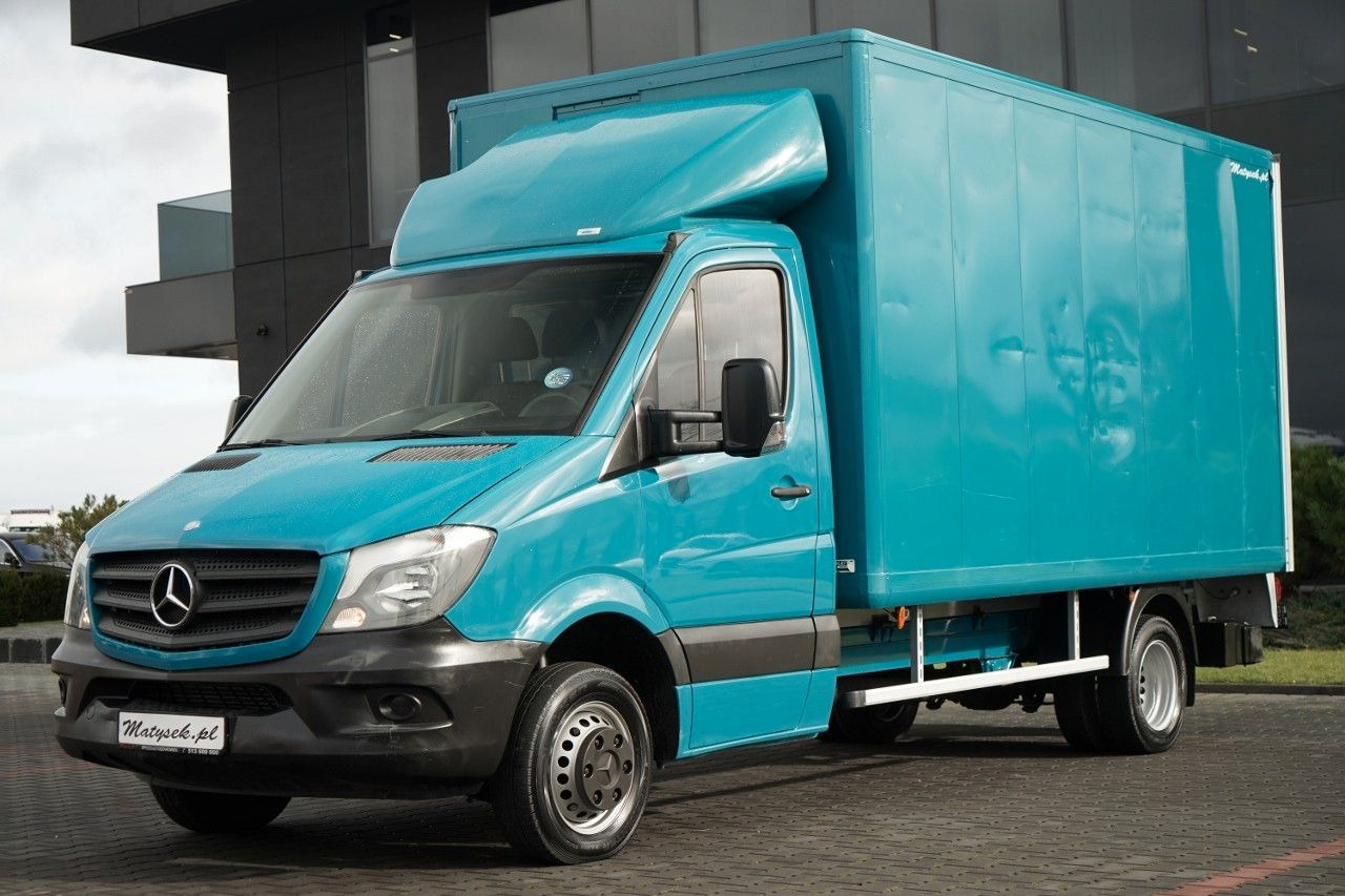 Mercedes-Benz SPRINTER / KONTENER 4,3 M / WINDA PALFINGER - Huifzeil bedrijfswagen: afbeelding 3 Mercedes-Benz SPRINTER / KONTENER 4,3 M / WINDA PALFINGER - Huifzeil bedrijfswagen: afbeelding 3