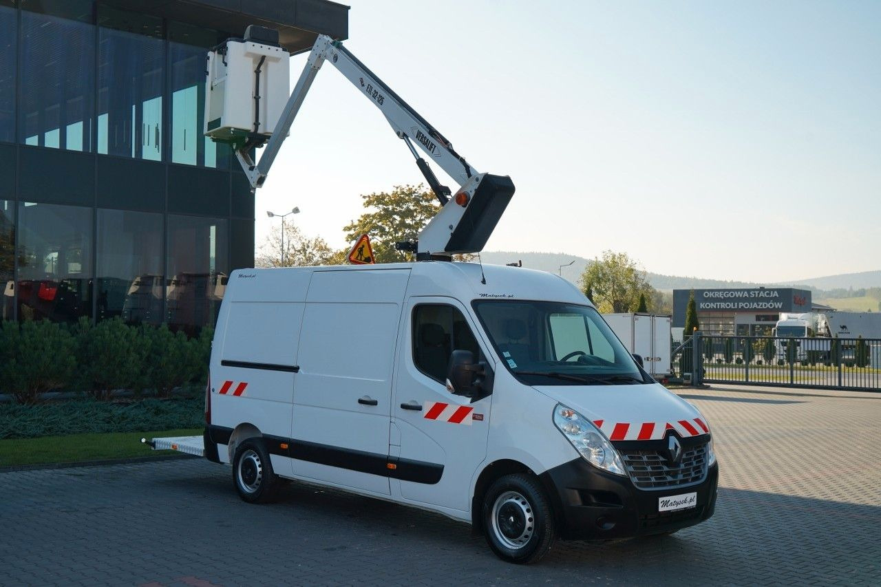 Renault MASTER / PODNOŚNIK KOSZOWY - 10.5 m / BLASZAK + - Vrachtwagen hoogwerker: afbeelding 1 Renault MASTER / PODNOŚNIK KOSZOWY - 10.5 m / BLASZAK + - Vrachtwagen hoogwerker: afbeelding 1