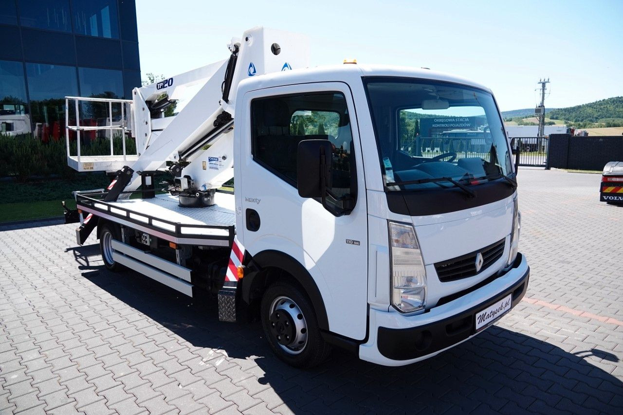 Vrachtwagen hoogwerker Renault MAXITY 110 DXI / ZWYŻKA 20 METRÓW / PODNOŚNIK KO: afbeelding 12