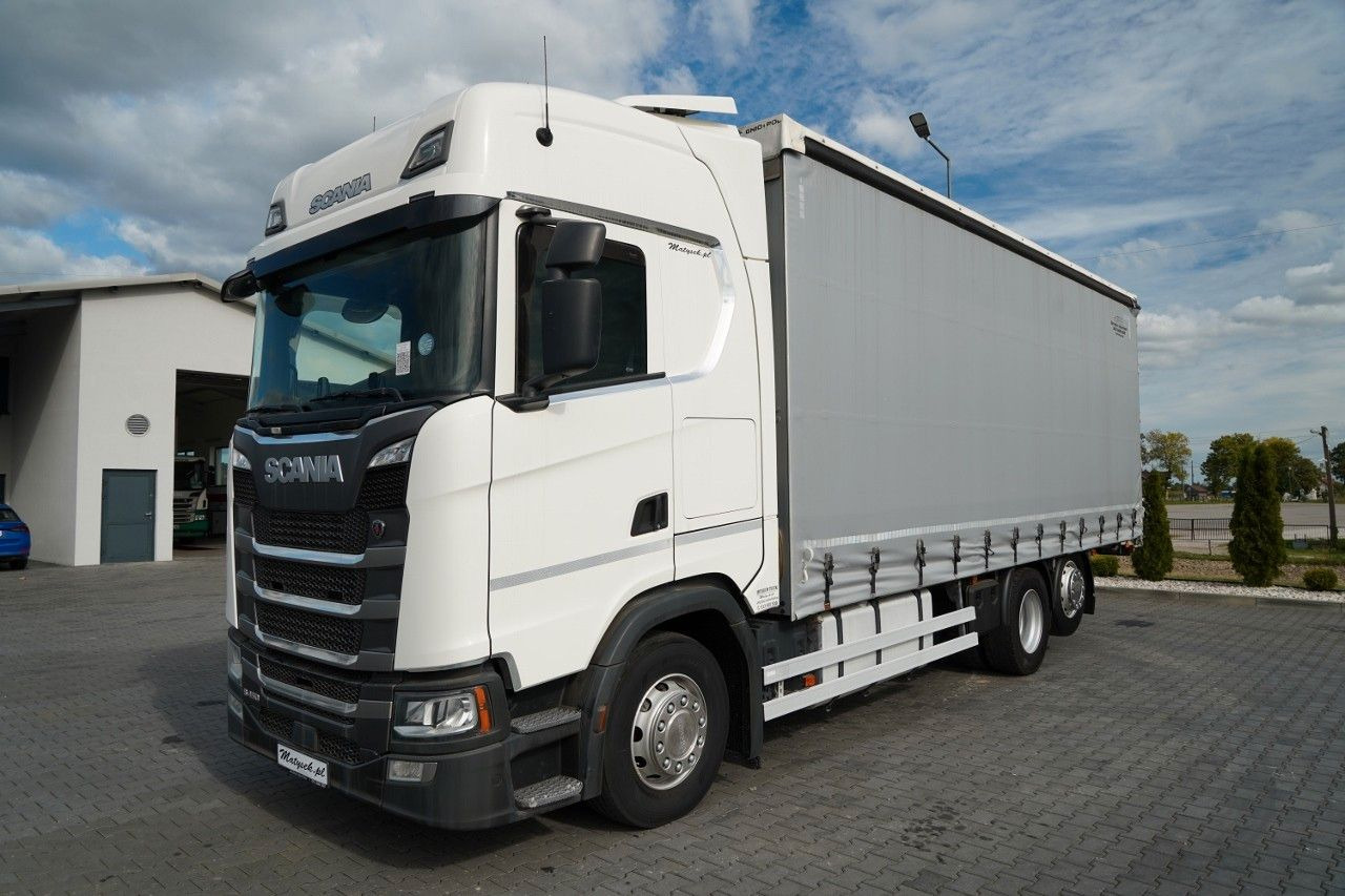 Scania S 450 / SOLÓWKA / 6X2 / OŚ PODNOSZONA / 2019 / - Schuifzeilen vrachtwagen: afbeelding 3 Scania S 450 / SOLÓWKA / 6X2 / OŚ PODNOSZONA / 2019 / - Schuifzeilen vrachtwagen: afbeelding 3