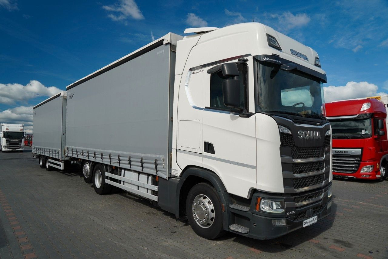 Scania S 450 / ZESTAW TANDEM / 120 M3 / I-PARK COOL Scania S 450 / ZESTAW TANDEM / 120 M3 / PO KONTRAKCIE S - Schuifzeilen vrachtwagen: afbeelding 2 Scania S 450 / ZESTAW TANDEM / 120 M3 / I-PARK COOL Scania S 450 / ZESTAW TANDEM / 120 M3 / PO KONTRAKCIE S - Schuifzeilen vrachtwagen: afbeelding 2