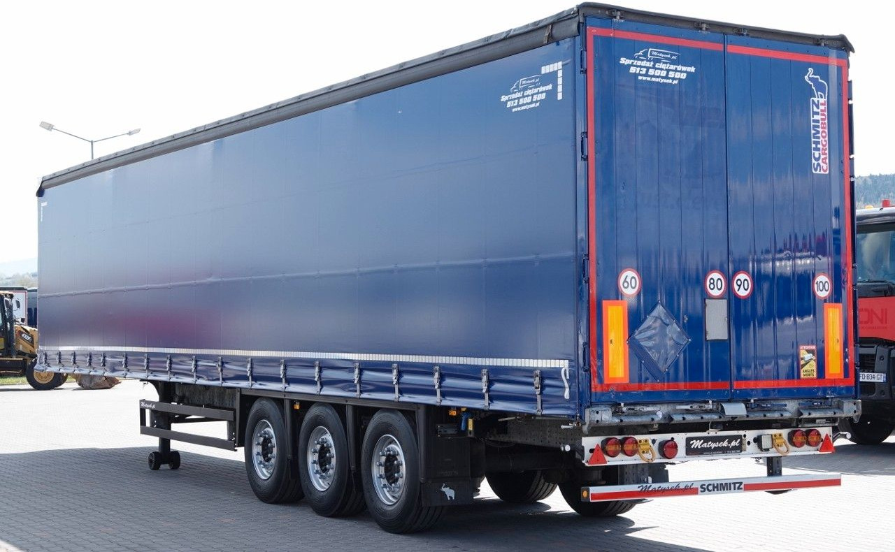 Schmitz Cargobull FIRANKA / STANDARD / OPONY 100% / MAŁO UŻYWANA - Schuifzeiloplegger: afbeelding 3 Schmitz Cargobull FIRANKA / STANDARD / OPONY 100% / MAŁO UŻYWANA - Schuifzeiloplegger: afbeelding 3