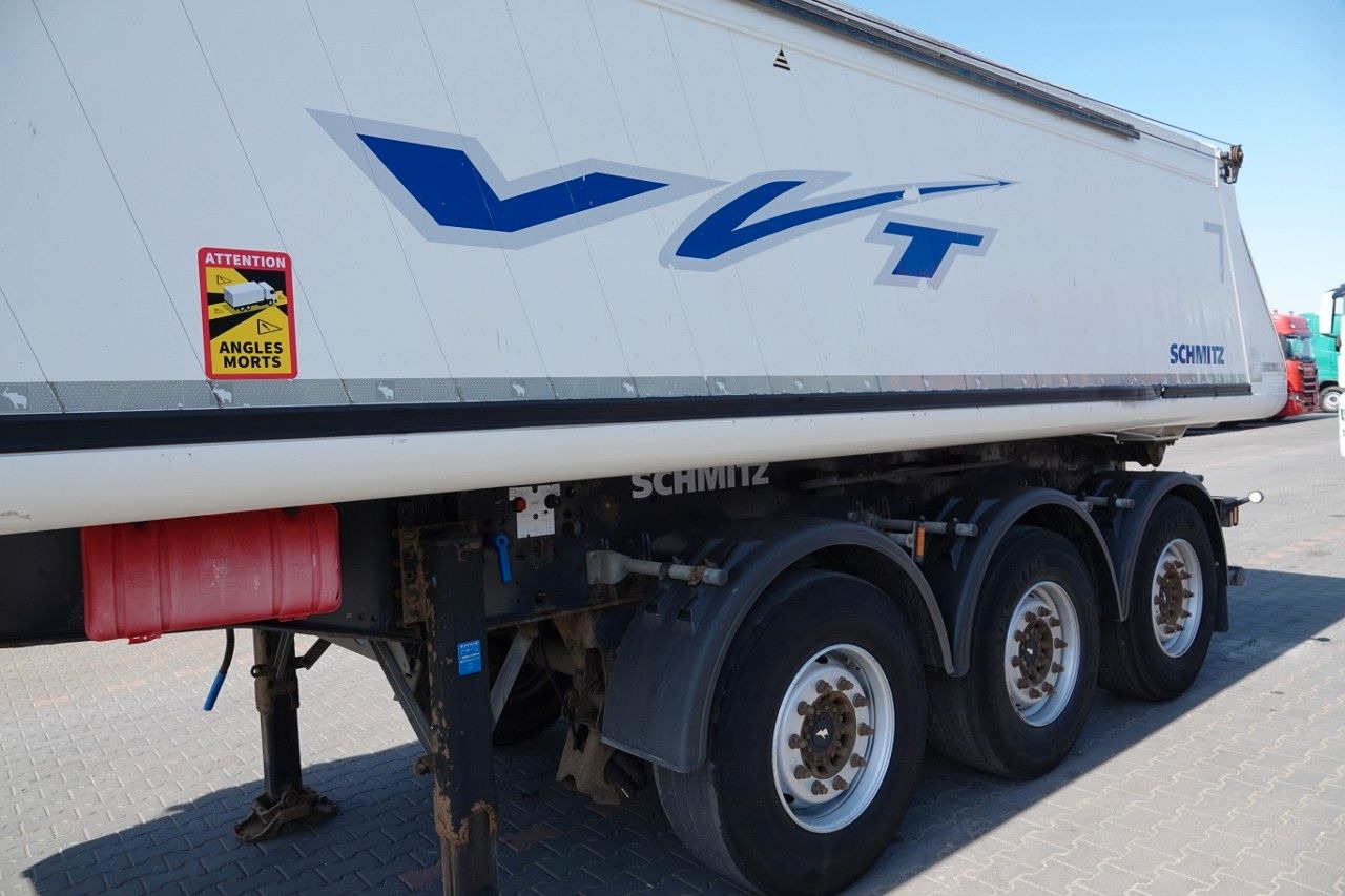 Kipper oplegger Schmitz Cargobull WYWROTKA / 23 m3 / ALUMINIOWA / OŚ PODNOSZONA: afbeelding 13