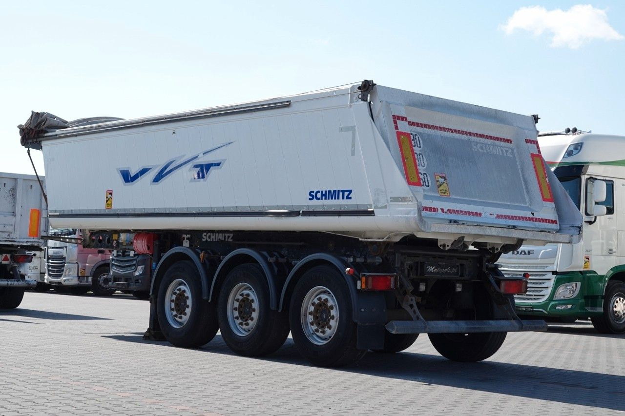 Kipper oplegger Schmitz Cargobull WYWROTKA / 23 m3 / ALUMINIOWA / OŚ PODNOSZONA: afbeelding 7