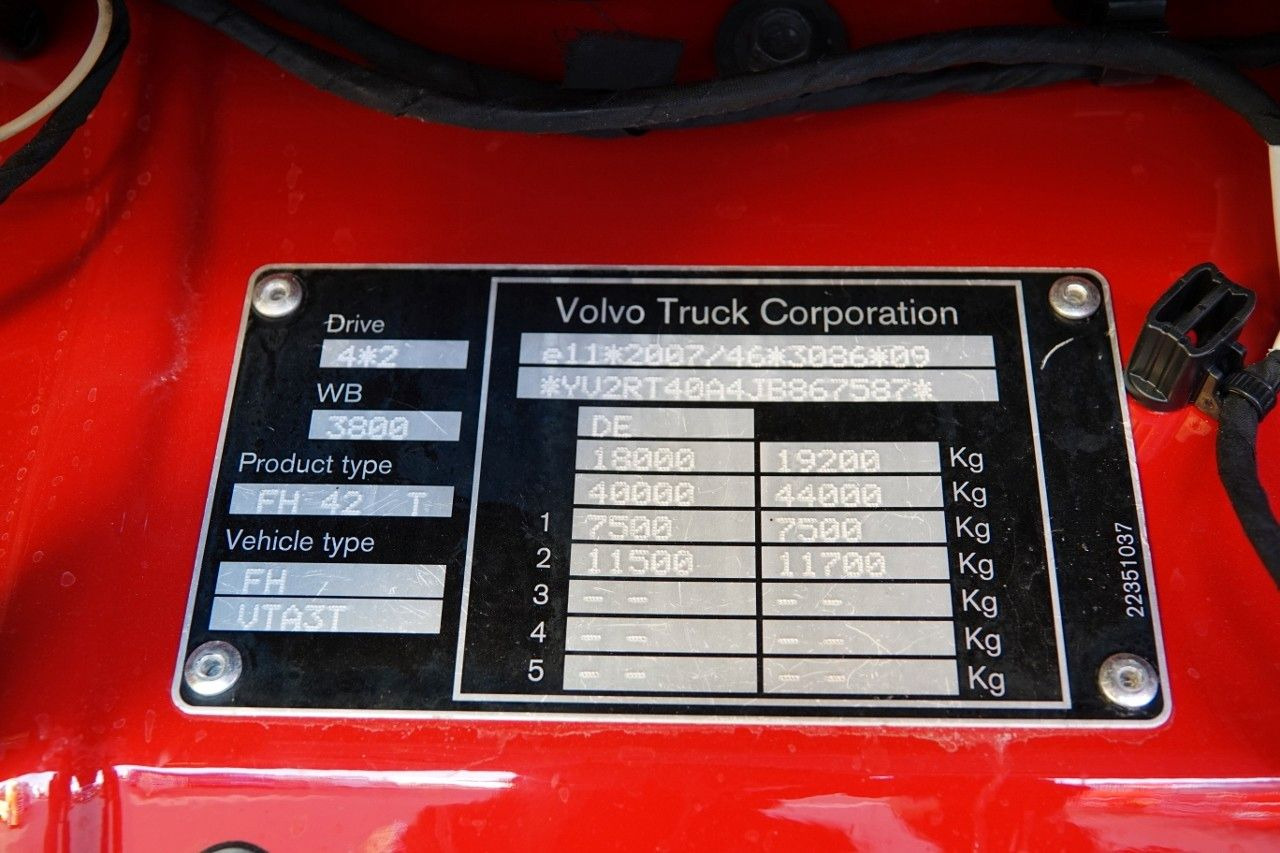 Trekker Volvo FH 500 / XXL / I-PARK COOL  / ALUFELGI / OPONY 1 Volvo FH 500 / XXL / I-PARK COOL  / ALUFELGI / OPONY 1: afbeelding 18