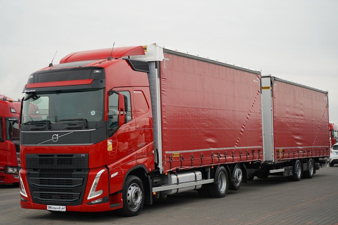 Volvo FH 460 / ZESTAW TANDEM / 120 M3 / PRZEJAZDOWY / - Schuifzeilen vrachtwagen: afbeelding 2 Volvo FH 460 / ZESTAW TANDEM / 120 M3 / PRZEJAZDOWY / - Schuifzeilen vrachtwagen: afbeelding 2