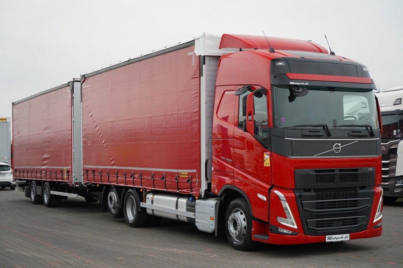 Volvo FH 460 / ZESTAW TANDEM / 120 M3 / PRZEJAZDOWY / - Schuifzeilen vrachtwagen: afbeelding 5 Volvo FH 460 / ZESTAW TANDEM / 120 M3 / PRZEJAZDOWY / - Schuifzeilen vrachtwagen: afbeelding 5