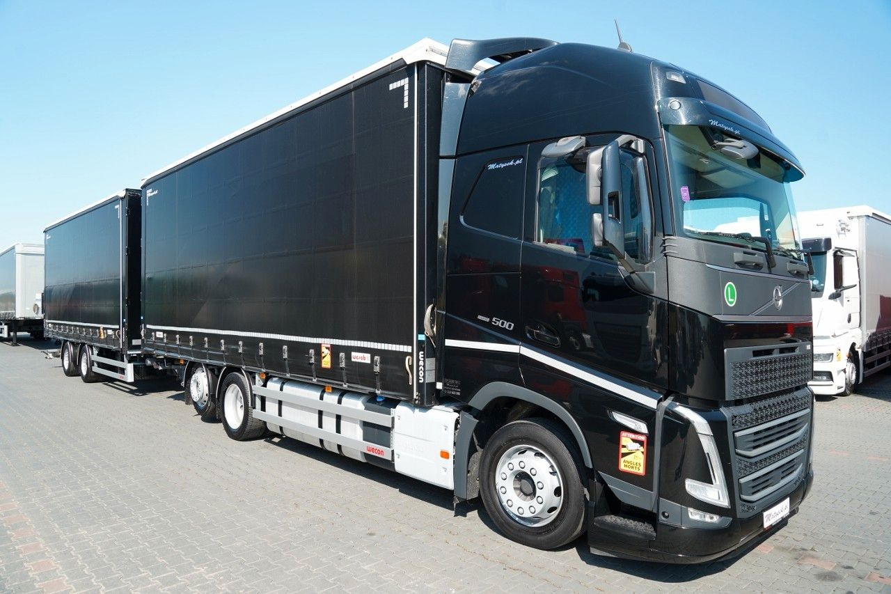 Volvo FH 500 / I-SAVE / XL / ZESTAW TANDEM PRZEJAZDOWY - Schuifzeilen vrachtwagen: afbeelding 5 Volvo FH 500 / I-SAVE / XL / ZESTAW TANDEM PRZEJAZDOWY - Schuifzeilen vrachtwagen: afbeelding 5