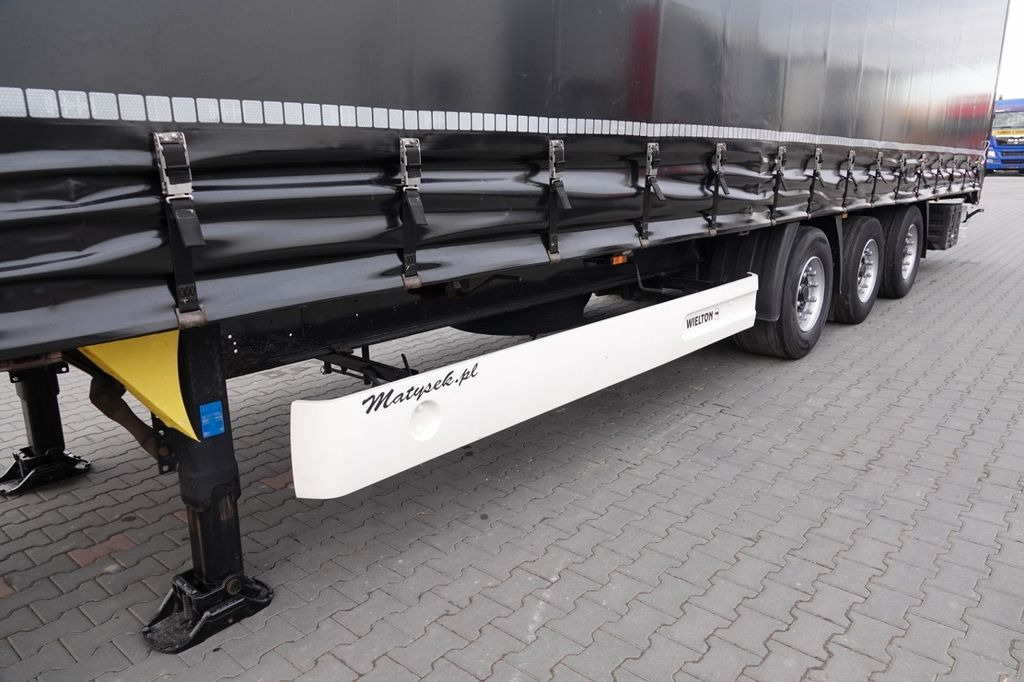 Schuifzeiloplegger Wielton FIRANKA / MEGA / LOWDECK / OŚ PODNOSZONA / 2016: afbeelding 6