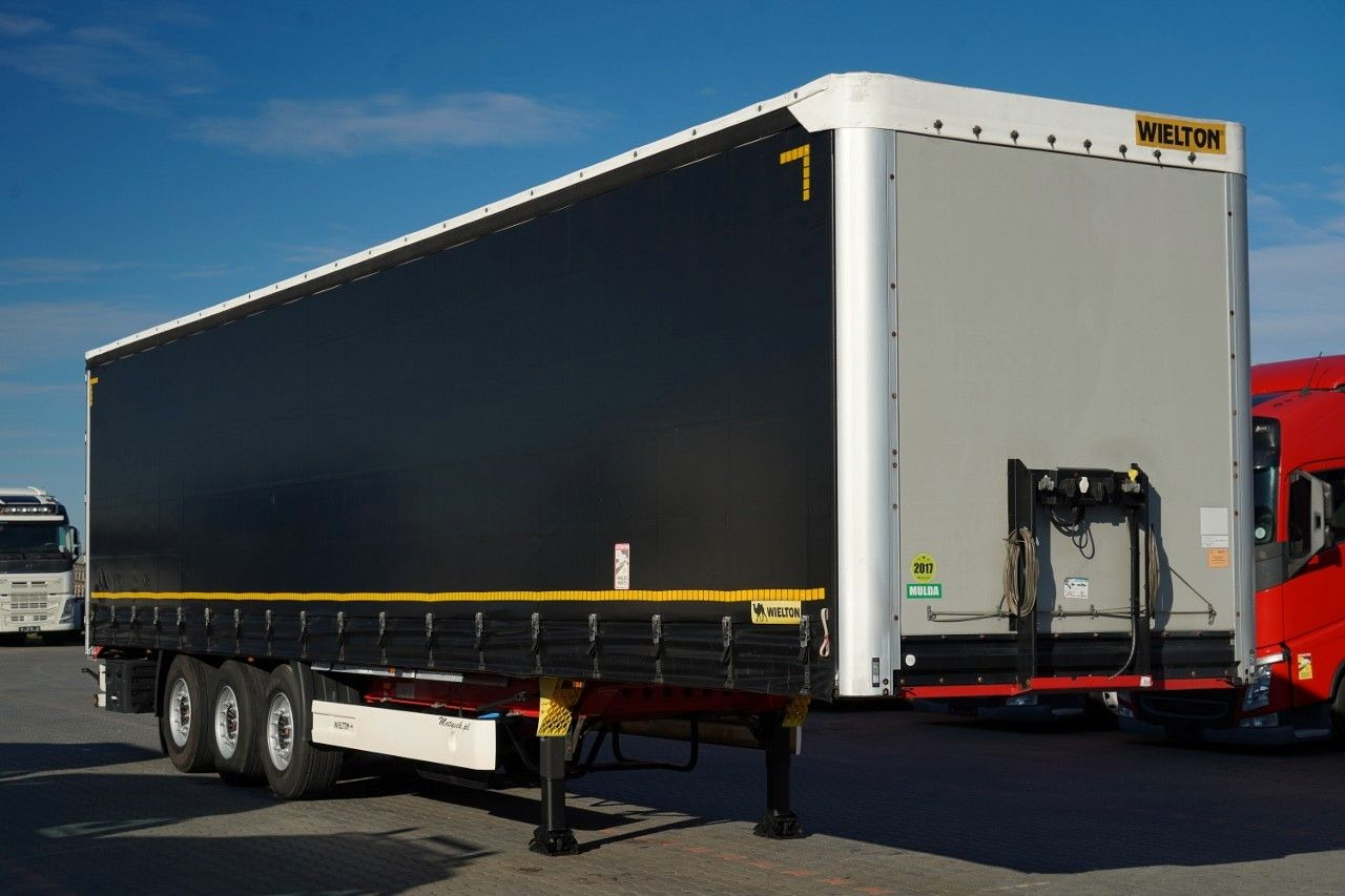 Wielton FIRANKA STANDARD / MULDA DO STALI - 9 M / OŚ POD - Schuifzeiloplegger: afbeelding 1 Wielton FIRANKA STANDARD / MULDA DO STALI - 9 M / OŚ POD - Schuifzeiloplegger: afbeelding 1