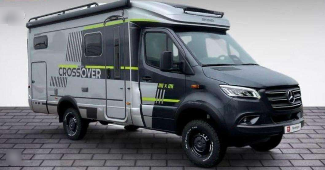 HYMER / ERIBA MLT 570 Cross Over - Half integraal camper: afbeelding 1 HYMER / ERIBA MLT 570 Cross Over - Half integraal camper: afbeelding 1