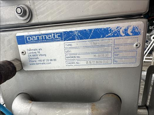 Bakkerijmachine Danmatic Spray unit Spray glazing machine: afbeelding 10