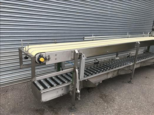 NNP stainless two tier conveyor - Transportband: afbeelding 2 NNP stainless two tier conveyor - Transportband: afbeelding 2