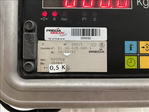 Precia Molen Pallet scale - Voedselverwerkende machine: afbeelding 4 Precia Molen Pallet scale - Voedselverwerkende machine: afbeelding 4