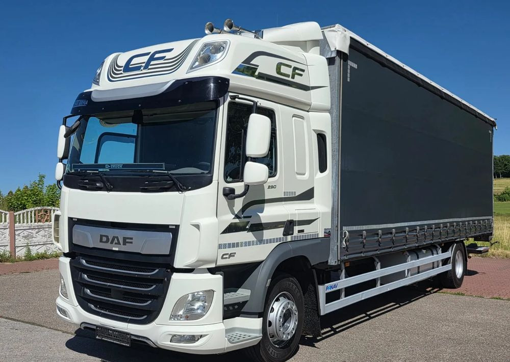 DAF CF290/CF320/FIRANKA/WINDA DHOLLANDIA / E6/JEDEN WŁAŚCICIEL/SPROWADZONY/22PALETY/2019/PODNOSZONY DACH/ JAK NOWY - Schuifzeilen vrachtwagen: afbeelding 2 DAF CF290/CF320/FIRANKA/WINDA DHOLLANDIA / E6/JEDEN WŁAŚCICIEL/SPROWADZONY/22PALETY/2019/PODNOSZONY DACH/ JAK NOWY - Schuifzeilen vrachtwagen: afbeelding 2