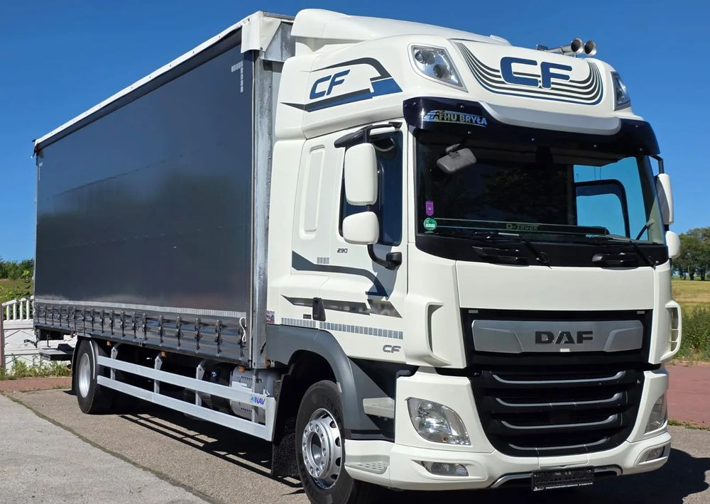 DAF CF290/CF320/FIRANKA/WINDA DHOLLANDIA / E6/JEDEN WŁAŚCICIEL/SPROWADZONY/22PALETY/2019/PODNOSZONY DACH/ JAK NOWY - Schuifzeilen vrachtwagen: afbeelding 1 DAF CF290/CF320/FIRANKA/WINDA DHOLLANDIA / E6/JEDEN WŁAŚCICIEL/SPROWADZONY/22PALETY/2019/PODNOSZONY DACH/ JAK NOWY - Schuifzeilen vrachtwagen: afbeelding 1