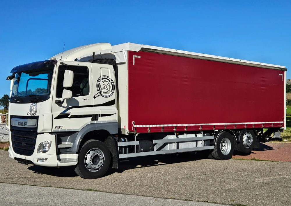 DAF CF370/410/BURTO-FIRANKA/RETARDER/WINDA/OŚ SKRĘTNA-PODNOSZONA/E6/SPROWADZONY/20PALET/BURTO-FIRANKA - Schuifzeilen vrachtwagen: afbeelding 1 DAF CF370/410/BURTO-FIRANKA/RETARDER/WINDA/OŚ SKRĘTNA-PODNOSZONA/E6/SPROWADZONY/20PALET/BURTO-FIRANKA - Schuifzeilen vrachtwagen: afbeelding 1