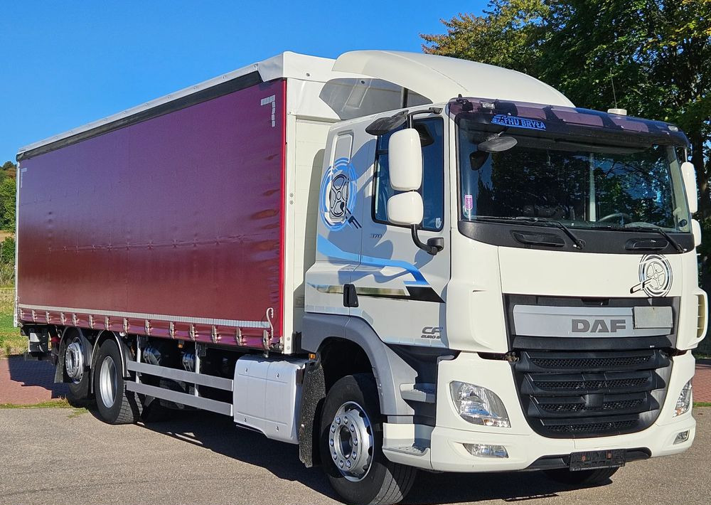 DAF CF370/410/BURTO-FIRANKA/RETARDER/WINDA/OŚ SKRĘTNA-PODNOSZONA/E6/SPROWADZONY/20PALET/BURTO-FIRANKA - Schuifzeilen vrachtwagen: afbeelding 2 DAF CF370/410/BURTO-FIRANKA/RETARDER/WINDA/OŚ SKRĘTNA-PODNOSZONA/E6/SPROWADZONY/20PALET/BURTO-FIRANKA - Schuifzeilen vrachtwagen: afbeelding 2