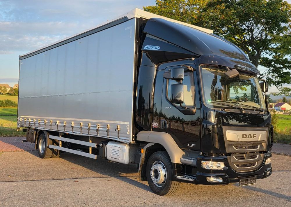 DAF LF 290 / WINDA / 16TON DMC / FIRANKA / SYPIALKA / AUTOMAT / JEDEN WŁAŚCICIE / EURO 6 / 2019 / SPROWADZONY / 20PALET / NISKI PRZEBIEG / DUŻA ŁADOWNOŚĆ / JAK NOWY - Schuifzeilen vrachtwagen: afbeelding 2 DAF LF 290 / WINDA / 16TON DMC / FIRANKA / SYPIALKA / AUTOMAT / JEDEN WŁAŚCICIE / EURO 6 / 2019 / SPROWADZONY / 20PALET / NISKI PRZEBIEG / DUŻA ŁADOWNOŚĆ / JAK NOWY - Schuifzeilen vrachtwagen: afbeelding 2