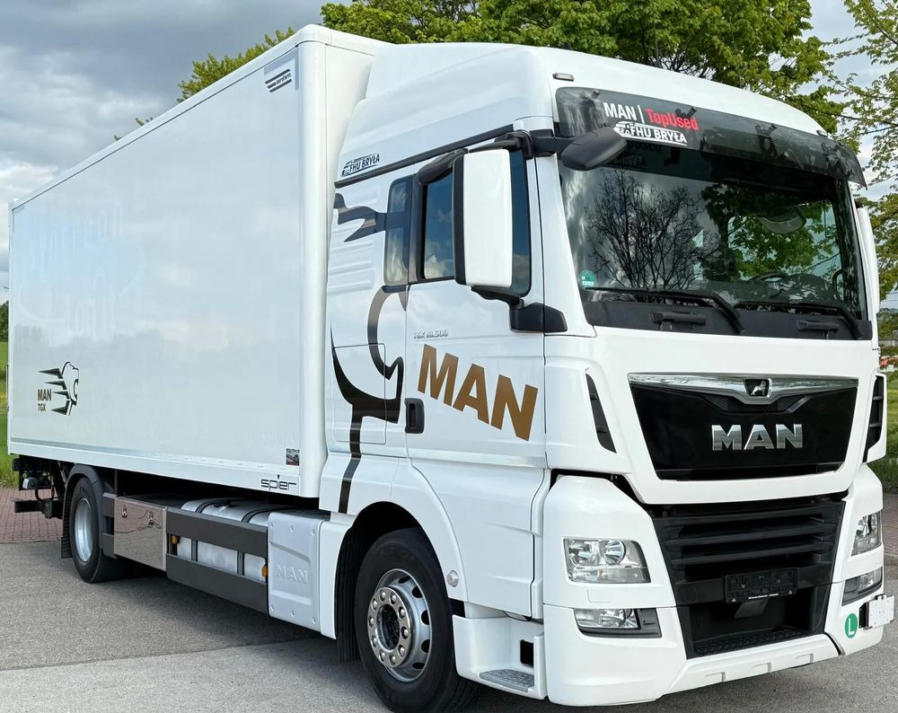 MAN TGX 18.500/18.430/TGM/TGL/2019/KONTENER/IZOTERMA/WINDA/18PALET/JAK NOWY/E6/SPROWADZONY/SERWISOWANY - Bakwagen: afbeelding 1 MAN TGX 18.500/18.430/TGM/TGL/2019/KONTENER/IZOTERMA/WINDA/18PALET/JAK NOWY/E6/SPROWADZONY/SERWISOWANY - Bakwagen: afbeelding 1