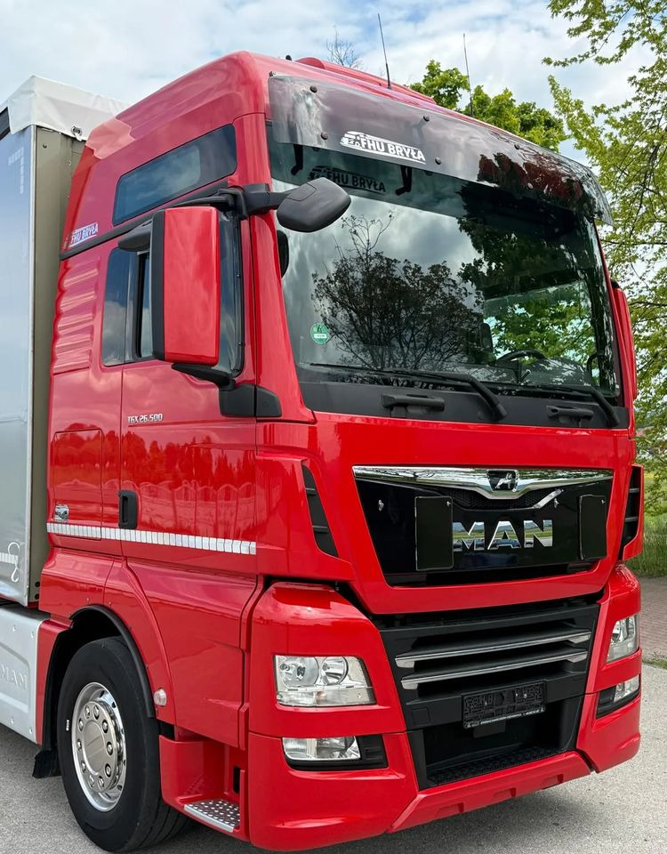 MAN TGX 26.500/LIFT/6X2/KLIMA POSTOJOWA/18PALET/E6/FIRANKA/WINDA/NISKI PRZEBIEG/JEDEN WŁAŚCICIEL/PODWIESZANA OŚ - Schuifzeilen vrachtwagen: afbeelding 3 MAN TGX 26.500/LIFT/6X2/KLIMA POSTOJOWA/18PALET/E6/FIRANKA/WINDA/NISKI PRZEBIEG/JEDEN WŁAŚCICIEL/PODWIESZANA OŚ - Schuifzeilen vrachtwagen: afbeelding 3