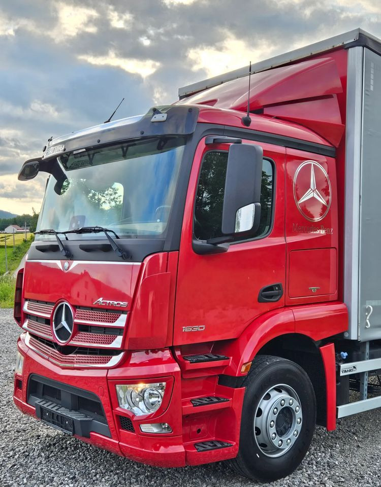 Schuifzeilen vrachtwagen Mercedes-Benz ACTROS 1830/1827/1832/FIRANKA/WINDA/18 EUROPALET/AUTOMAT/Z NIEMIEC/2017/DUŻA ŁADOWNOŚĆ: afbeelding 9