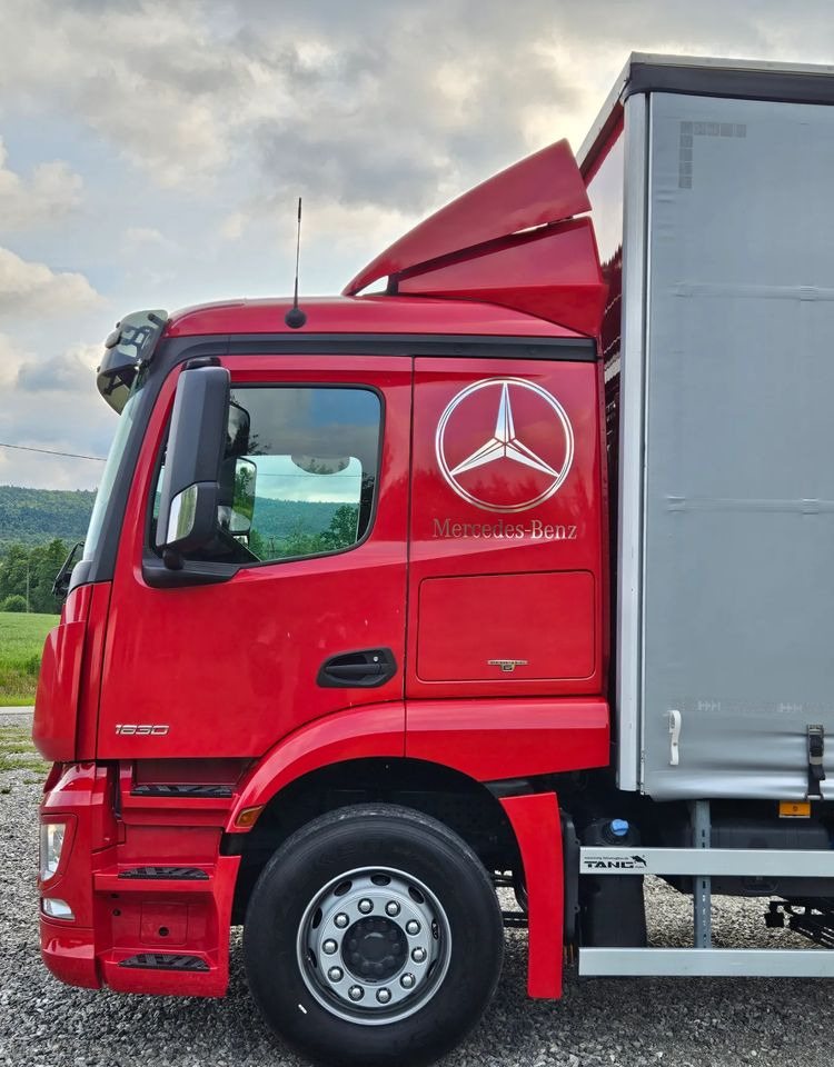 Schuifzeilen vrachtwagen Mercedes-Benz ACTROS 1830/1827/1832/FIRANKA/WINDA/18 EUROPALET/AUTOMAT/Z NIEMIEC/2017/DUŻA ŁADOWNOŚĆ: afbeelding 11