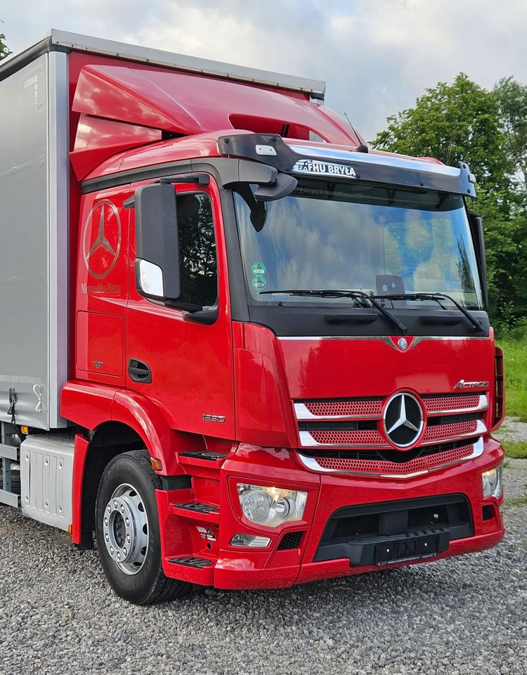 Schuifzeilen vrachtwagen Mercedes-Benz ACTROS 1830/1827/1832/FIRANKA/WINDA/18 EUROPALET/AUTOMAT/Z NIEMIEC/2017/DUŻA ŁADOWNOŚĆ: afbeelding 10