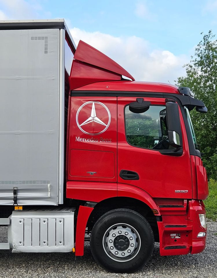 Schuifzeilen vrachtwagen Mercedes-Benz ACTROS 1830/1827/1832/FIRANKA/WINDA/18 EUROPALET/AUTOMAT/Z NIEMIEC/2017/DUŻA ŁADOWNOŚĆ: afbeelding 12