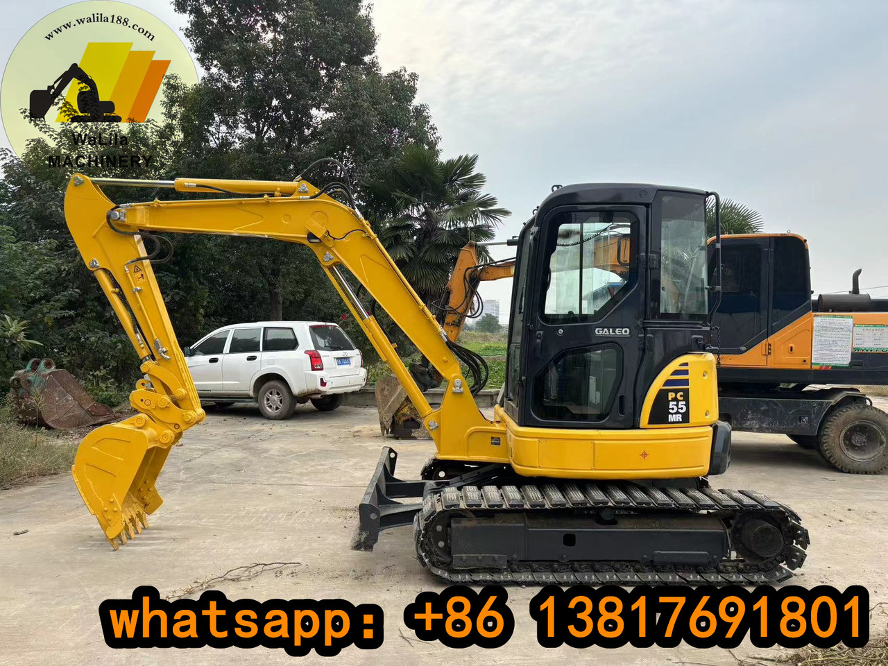 KOMATSU PC55 - Bouwmachine: afbeelding 1 KOMATSU PC55 - Bouwmachine: afbeelding 1