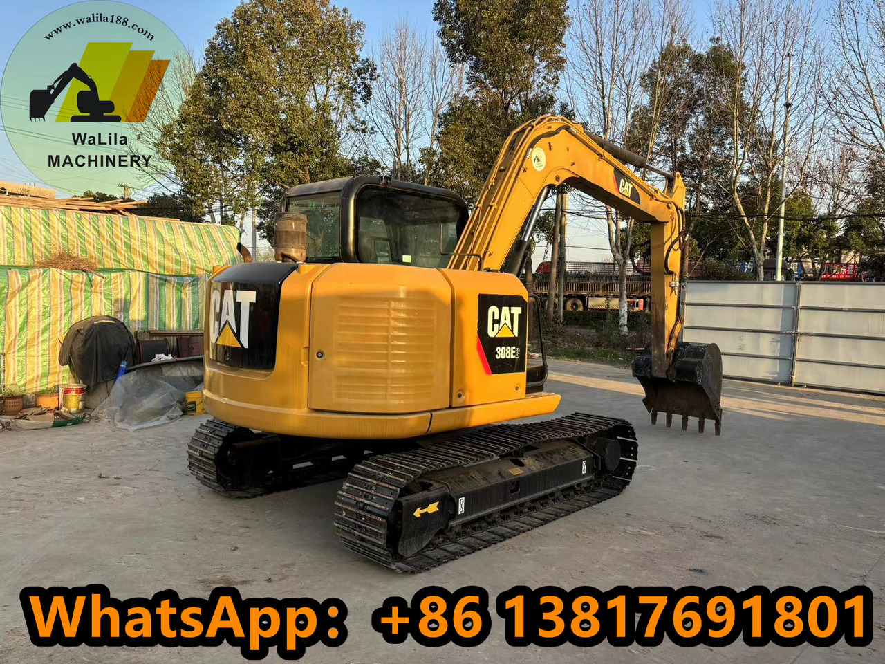 CAT 308 E 2 CR CAT308E2 CAT308E - Minigraafmachine: afbeelding 5 CAT 308 E 2 CR CAT308E2 CAT308E - Minigraafmachine: afbeelding 5
