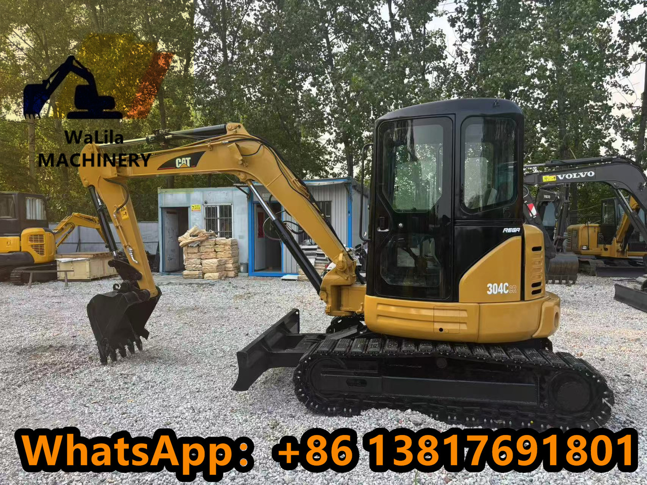 CATERPILLAR CAT304CCR - Minigraafmachine: afbeelding 1 CATERPILLAR CAT304CCR - Minigraafmachine: afbeelding 1