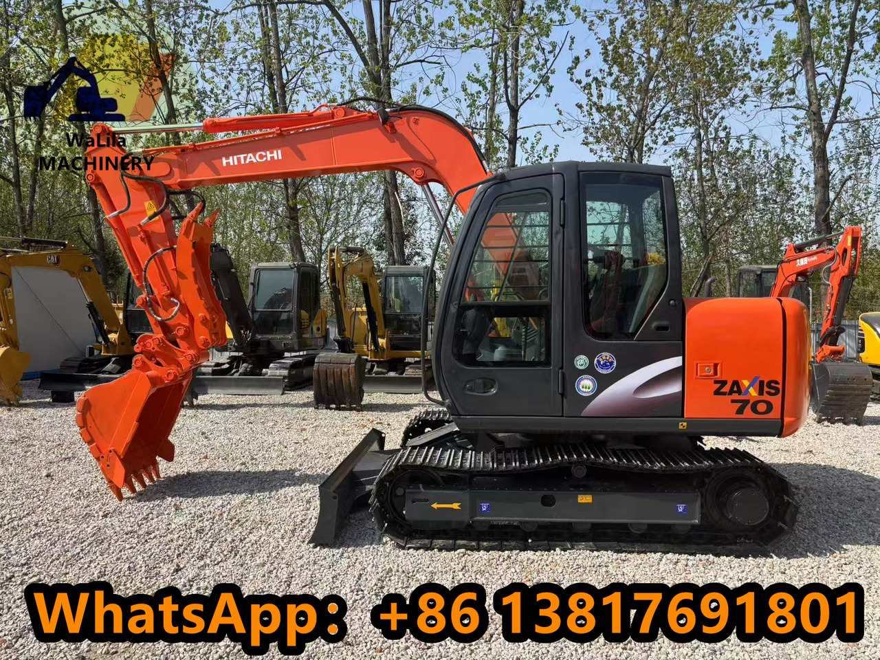 HITACHI ZX70 - Minigraafmachine: afbeelding 1 HITACHI ZX70 - Minigraafmachine: afbeelding 1