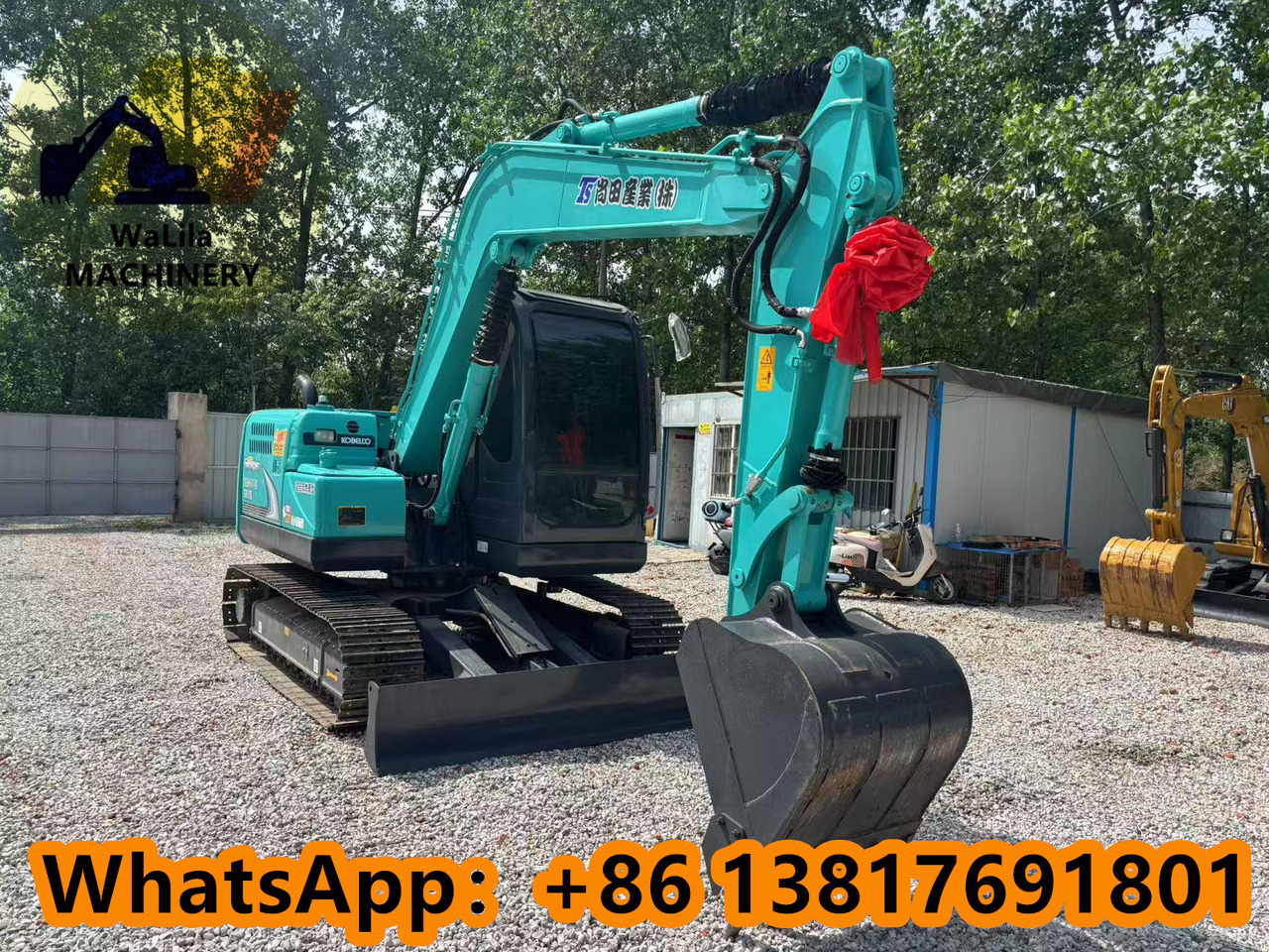 KOBELCO SK75 - Minigraafmachine: afbeelding 3 KOBELCO SK75 - Minigraafmachine: afbeelding 3