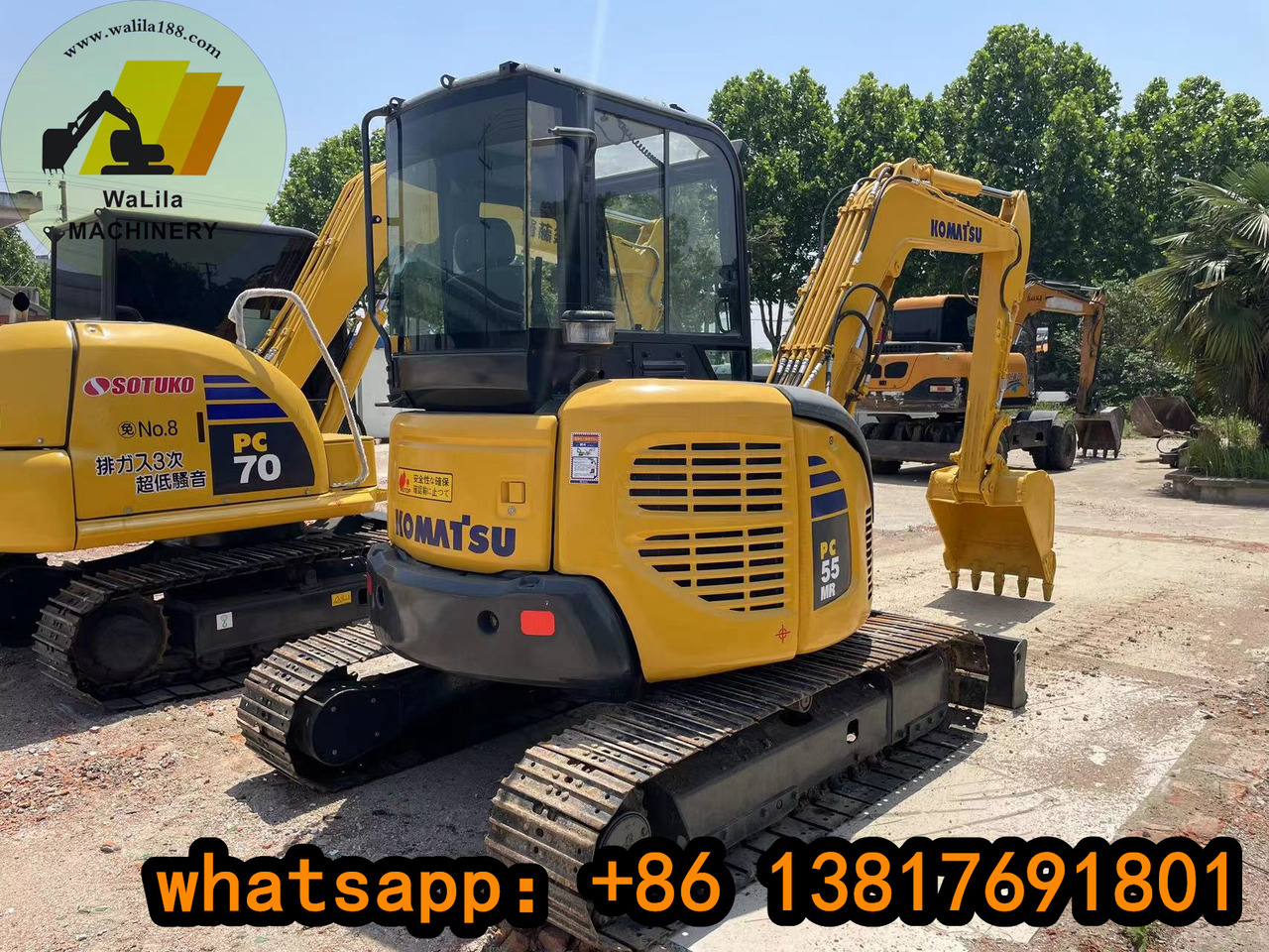 KOMATSU PC 55 MR-3 - Minigraafmachine: afbeelding 3 KOMATSU PC 55 MR-3 - Minigraafmachine: afbeelding 3