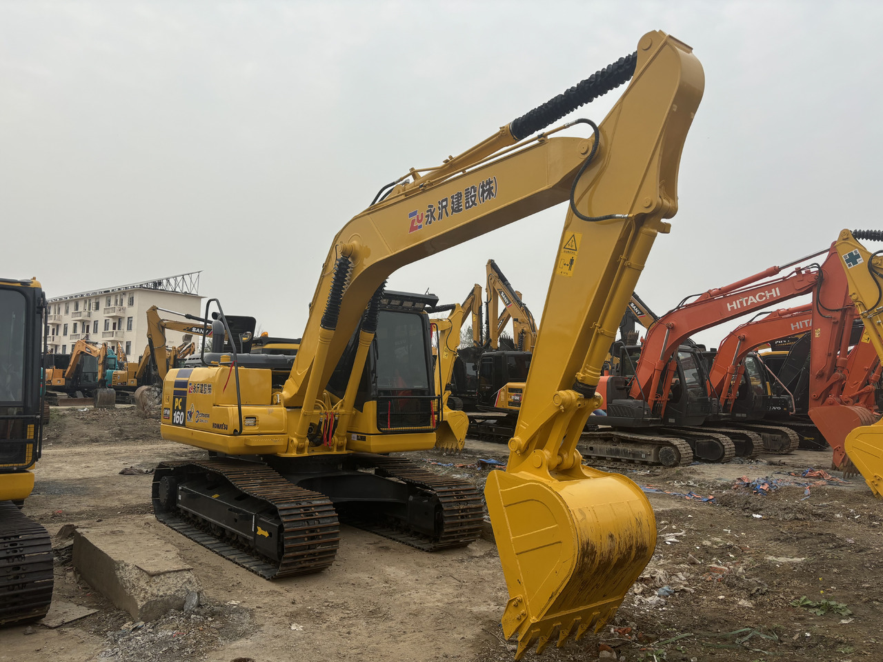 KOMATSU PC160 - Rupsgraafmachine: afbeelding 3 KOMATSU PC160 - Rupsgraafmachine: afbeelding 3