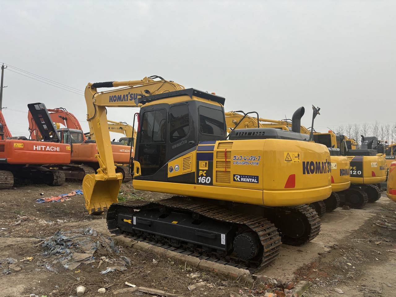 KOMATSU PC160 - Rupsgraafmachine: afbeelding 1 KOMATSU PC160 - Rupsgraafmachine: afbeelding 1
