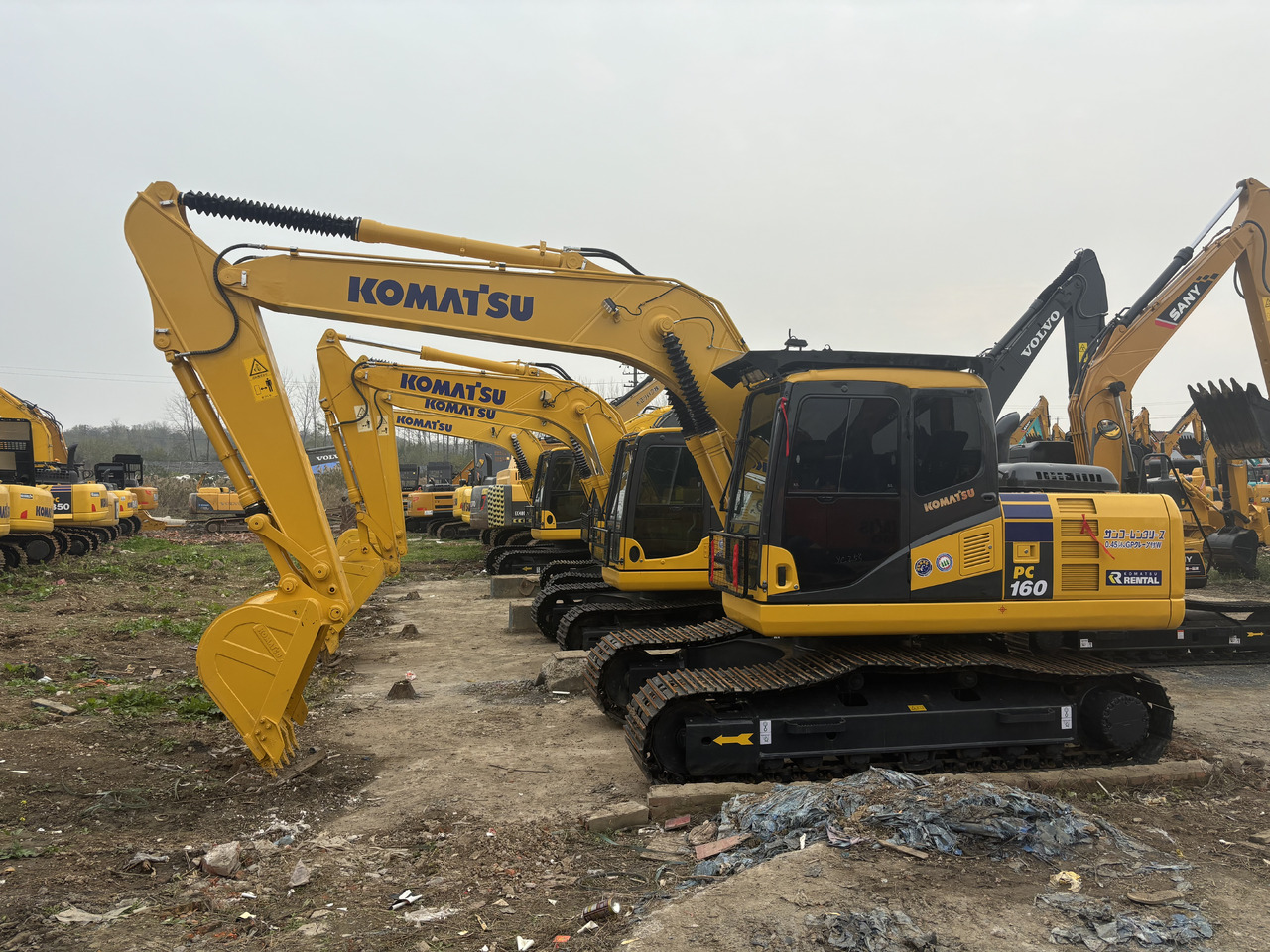 KOMATSU PC160 - Rupsgraafmachine: afbeelding 5 KOMATSU PC160 - Rupsgraafmachine: afbeelding 5
