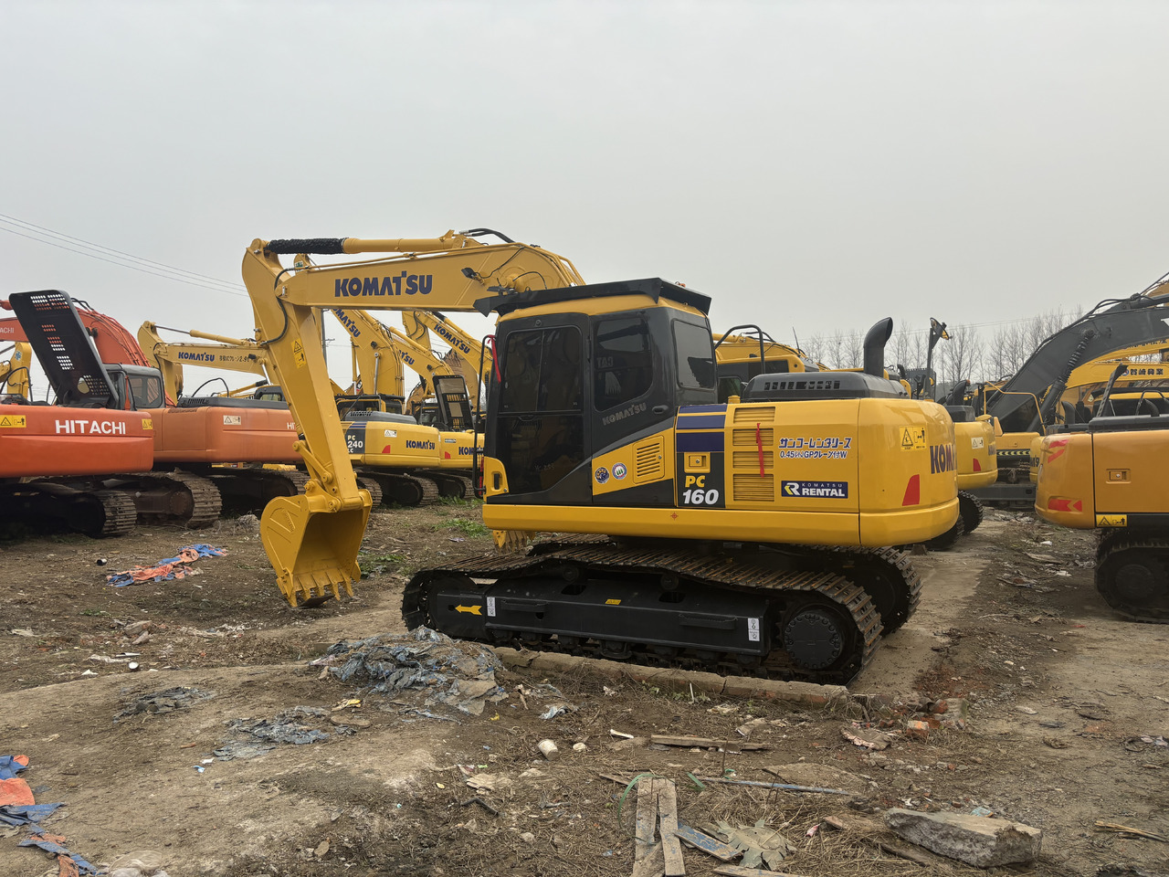 KOMATSU PC160 - Rupsgraafmachine: afbeelding 2 KOMATSU PC160 - Rupsgraafmachine: afbeelding 2