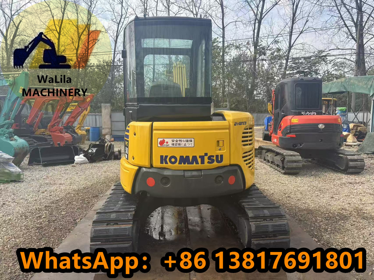KOMATSU PC50MR-3 - Minigraafmachine: afbeelding 5 KOMATSU PC50MR-3 - Minigraafmachine: afbeelding 5