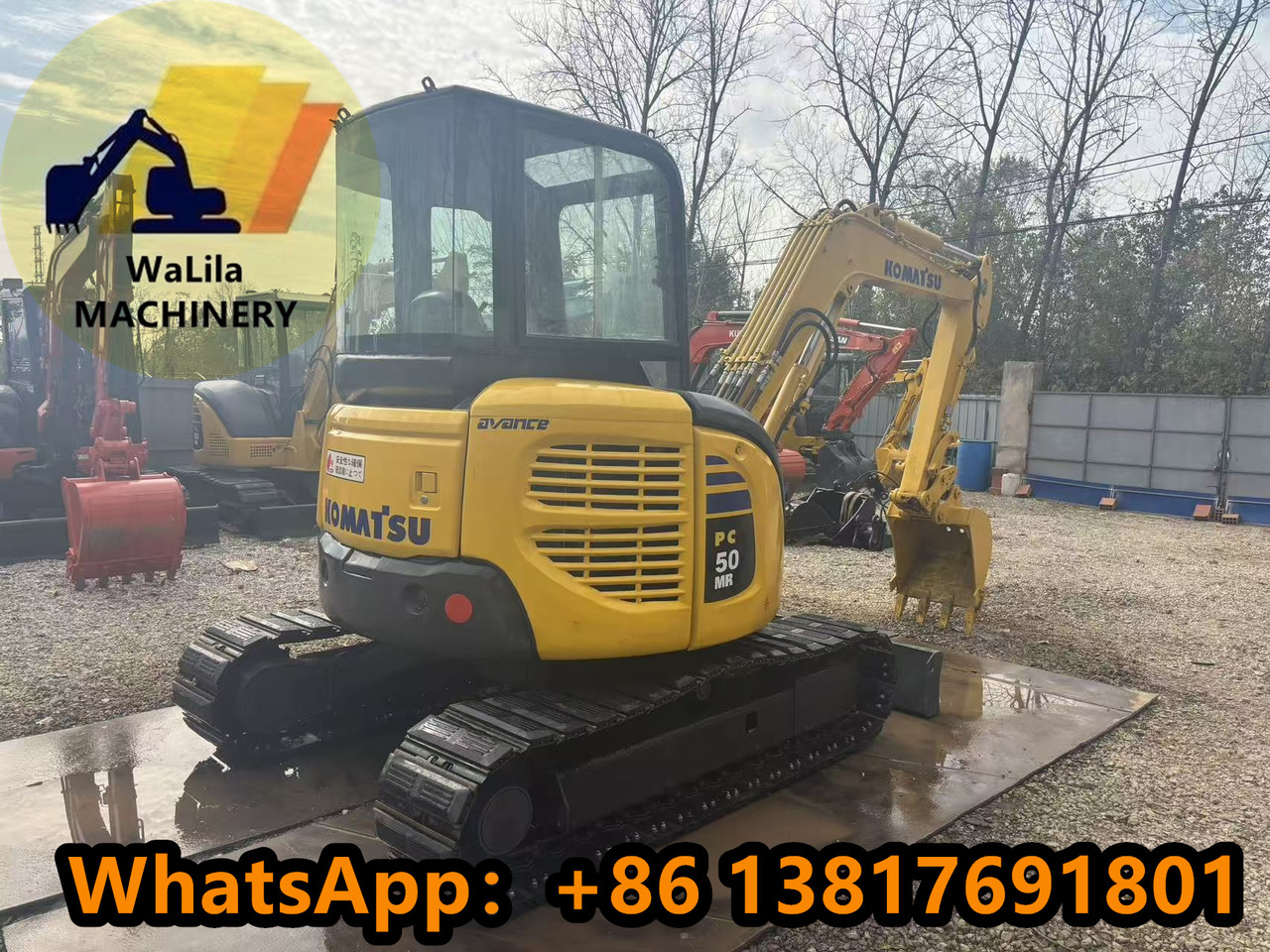 KOMATSU PC50MR-3 - Minigraafmachine: afbeelding 4 KOMATSU PC50MR-3 - Minigraafmachine: afbeelding 4