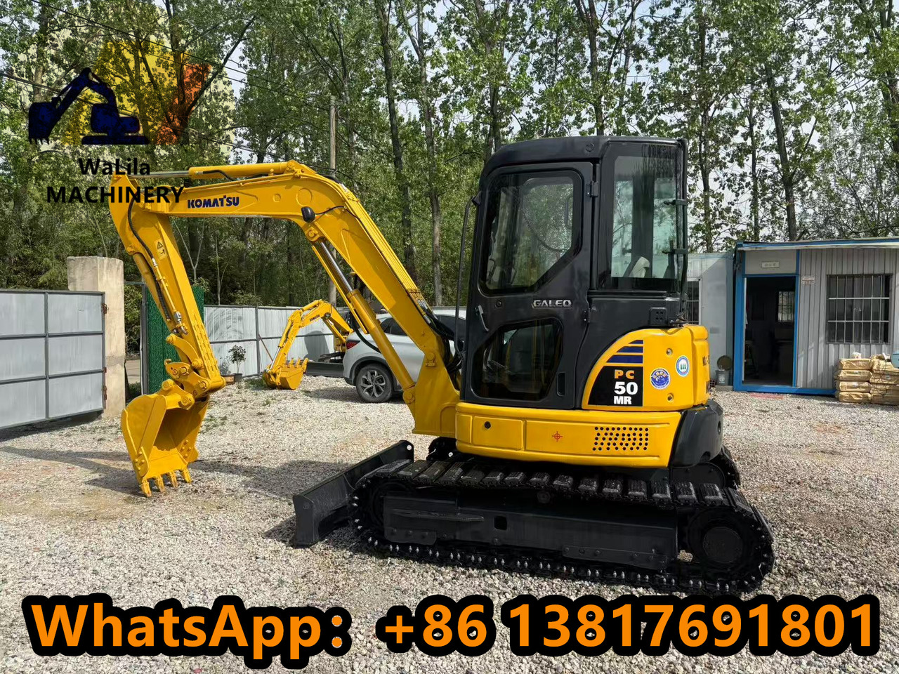 KOMATSU PC50MR - Minigraafmachine: afbeelding 1 KOMATSU PC50MR - Minigraafmachine: afbeelding 1